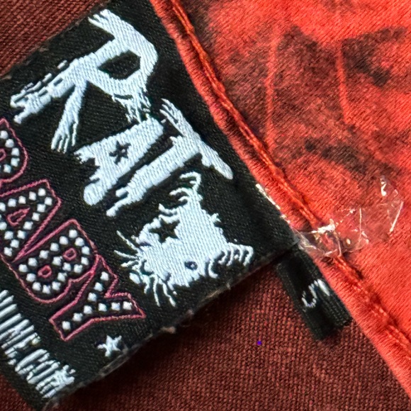 Rat Baby ladies red shorty shorts size 5 - Picture 7 of 9